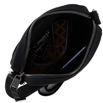 Marc O'Polo Schultertasche, Bio Baumwolle, Schwarz 6 Marc O'Polo Schultertasche, Bio Baumwolle, Schwarz – Bild 4