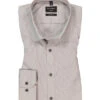 OLYMP Hemd, Super Slim Fit, Baumwoll-Stretch, Taupe Meliert -Maenner Mode Haus  415264 norm