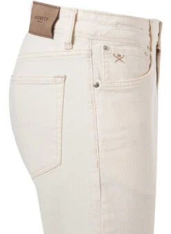 Hackett Jeans, Slim Fit, Baumwoll-Stretch, Ecru -Maenner Mode Haus  415561 norm3