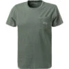 Pepe Jeans T-Shirt, Regular Fit, Baumwolle, Olive -Maenner Mode Haus  415860 norm