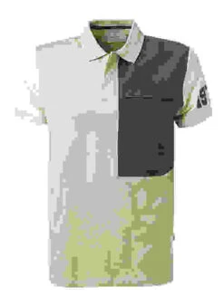 Pepe Jeans Polo-Shirt, Baumwoll-Jersey, Grün -Maenner Mode Haus  415862 norm 1