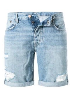 Pepe Jeans Jeansshorts, Baumwolle, Jeansblau