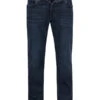 Pepe Jeans Jeans Kingston, Relaxed Fit, Baumwoll-Stretch, Dunkelblau -Maenner Mode Haus  415896 norm