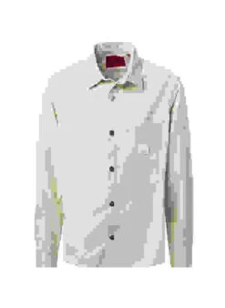 Hugo Overshirt, Baumwolle, Creme -Maenner Mode Haus  416032 norm 1
