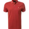Marc O'Polo Polo-Shirt, Regular Fit, Bio Baumwolle, Rot -Maenner Mode Haus  416104 norm