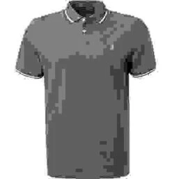 Marc O'Polo Polo-Shirt, Regular Fit, Bio Baumwolle, Graphit -Maenner Mode Haus  416108 norm 1