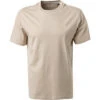 Marc O'Polo T-Shirt, Bio Baumwolle, Beige -Maenner Mode Haus  416189 norm