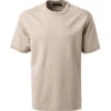 Marc O'Polo T-Shirt, Relaxed Fit, Bio Baumwolle, Beige -Maenner Mode Haus  416198 norm