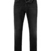 Marc O'Polo Jeans, Tapered Fit, Baumwolle, Schwarz -Maenner Mode Haus  416202 norm