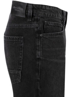 Marc O'Polo Jeans, Tapered Fit, Baumwolle, Schwarz -Maenner Mode Haus  416202 norm3