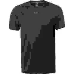 Boss Green T-Shirt, Slim Fit, Mikrofaser, Schwarz -Maenner Mode Haus  416226 norm 1