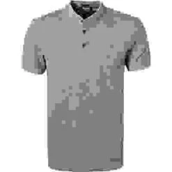 Strellson T-Shirt, Baumwolle, Dunkelblau Meliert -Maenner Mode Haus  416387 norm 1