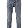 BOSS ORANGE Jeans Delaware, Slim Fit, Baumwolle T400®, Mittelblau