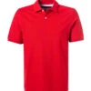 Bugatti PoloShirt, Baumwoll-Piqué, Rot 1 Bugatti PoloShirt, Baumwoll-Piqué, Rot -Maenner Mode Haus 416627 norm