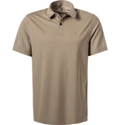 Bogner Polo-Shirt, Regular Fit, Baumwoll-Piqué, Graugrün
