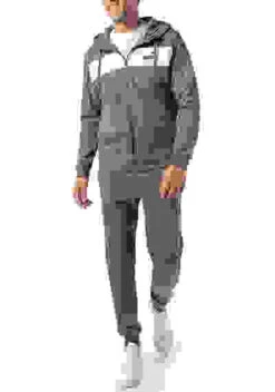 Puma Trainingsanzug, Baumwolle, Grau -Maenner Mode Haus  416748 norm 1