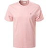 Gant T-Shirt, Baumwolle, Rosa -Maenner Mode Haus  416782 norm