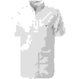 Gant Kurzarmhemd, Baumwolle, Weiß Gepunktet -Maenner Mode Haus  416791 norm 1