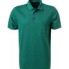 RAGMAN Polo-Shirt, Baumwoll-Jersey, Gelb-dunkelgrün Gemustert -Maenner Mode Haus  416882 norm