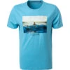 RAGMAN T-Shirt, Baumwolle, Hellblau -Maenner Mode Haus  416887 norm