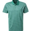 RAGMAN Polo-Shirt, Baumwoll-Jersey, Grün Meliert -Maenner Mode Haus  416889 norm
