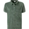 Polo-Shirt, Baumwoll-Frottee, Grün -Maenner Mode Haus  416907 norm