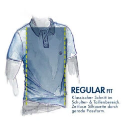 Polo-Shirt, Baumwoll-Frottee, Grün -Maenner Mode Haus  416907 norm2