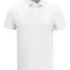 Polo-Shirt, Regular Fit, Baumwoll-Jersey, Weiß -Maenner Mode Haus  417099 norm