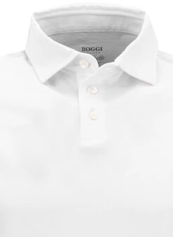 Polo-Shirt, Regular Fit, Baumwoll-Jersey, Weiß -Maenner Mode Haus  417099 norm2