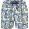 Badeshorts, Mikrofaser, Multicolor Gemustert -Maenner Mode Haus  417103 norm