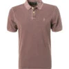 Marc O'Polo Polo-Shirt, Regular Fit, Bio Baumwoll-Piqué, Braun -Maenner Mode Haus  417180 norm