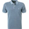 Marc O'Polo Polo-Shirt, Regular Fit, Bio Baumwoll-Piqué, Blau