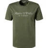Marc O'Polo T-Shirt, Bio Baumwolle, Grün -Maenner Mode Haus  417192 norm