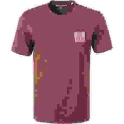 Marc O'Polo T-Shirt, Regular Fit, Bio Baumwolle, Braun -Maenner Mode Haus  417200 norm 1