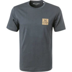 Marc O'Polo T-Shirt, Regular Fit, Bio Baumwolle, Navy