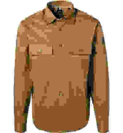 Overshirt, Baumwolle, Beige -Maenner Mode Haus  417330 norm 1