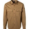 Overshirt, Baumwolle, Beige -Maenner Mode Haus  417330 norm