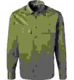 Overshirt, Baumwolle, Pastellgrün -Maenner Mode Haus  417331 norm 1