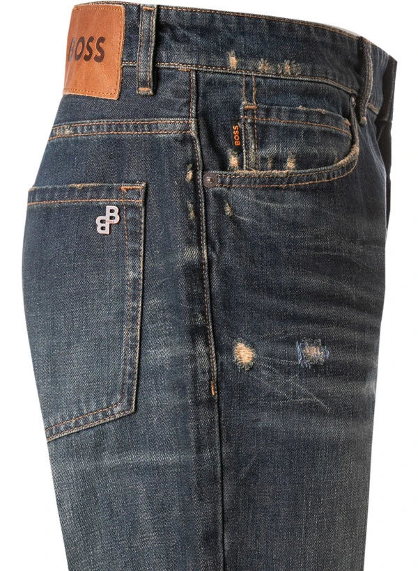 BOSS ORANGE Jeans Maine, Regular Fit, Baumwolle, Jeansblau 6 BOSS ORANGE Jeans Maine, Regular Fit, Baumwolle, Jeansblau – Bild 4