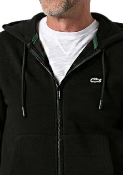 Lacoste Trainingsanzug, Classic Fit, Bio Baumwolle, Schwarz -Maenner Mode Haus  417380 norm3