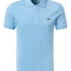 Lacoste Polo-Shirt, Slim Fit, Baumwoll-Piqué, Bleu -Maenner Mode Haus  417422 norm