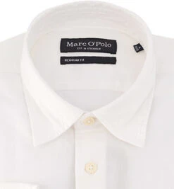 Marc O'Polo Hemd, Regular Fit, Bio Baumwolle, Weiß -Maenner Mode Haus  417455 norm2