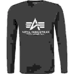 Alpha Industries Longsleeve, Mikrofaser, Navy -Maenner Mode Haus  417560 norm 1