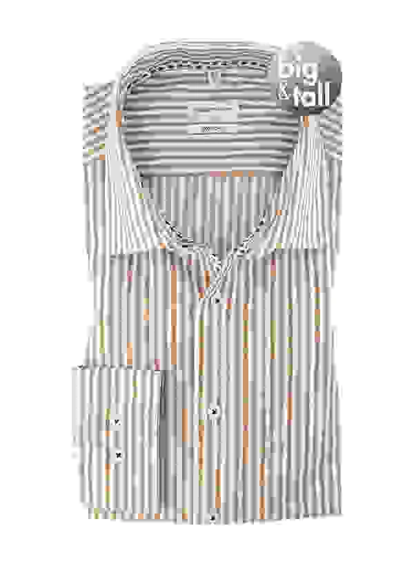 Seidensticker Hemd, Comfort Fit, Baumwolle, Sand Gestreift 6 Seidensticker Hemd, Comfort Fit, Baumwolle, Sand Gestreift – Bild 4