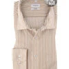 Seidensticker Hemd, Comfort Fit, Baumwolle, Sand Gestreift -Maenner Mode Haus  417696 norm