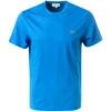 Lacoste T-Shirt, Regular Fit, Baumwolle, Blau