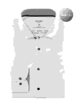 OLYMP Hemd, Body Fit, Baumwoll-Stretch Climate Control, Extra Langer Arm, Weiß -Maenner Mode Haus  417972 norm 1
