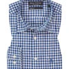 Marc O'Polo Hemd, Regular Fit, Bio Baumwolle, Blau-weiß Kariert -Maenner Mode Haus  418079 norm