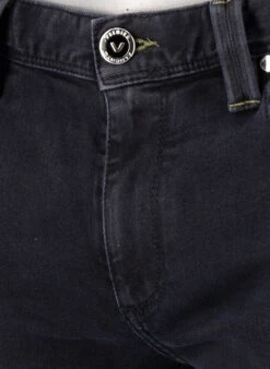 Alberto Jeans Pipe, Regular Fit, Baumwolle T400®, Dunkelgrau -Maenner Mode Haus  418175 norm4