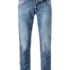 Replay Jeans Grover, Straight Fit, Baumwoll-Stretch 12oz, Blau -Maenner Mode Haus  418338 norm
